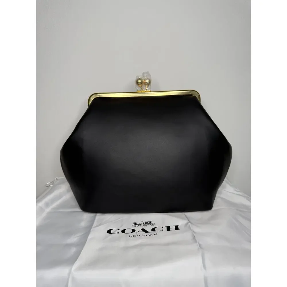 NEW •Coach Large Kisslock Frame Bag •  Collector Favorite - Picture 5 of 8